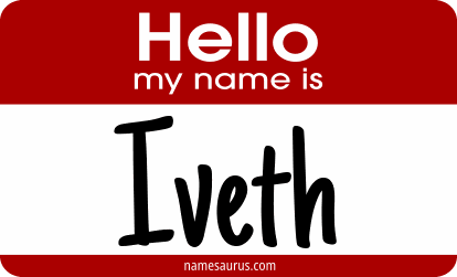 Hello my name is Iveth png download