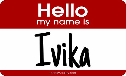 Hello my name is Ivika png download
