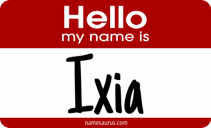 Hello my name is Ixia png download