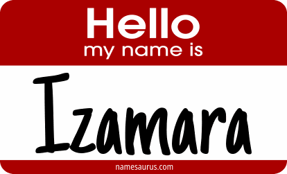 Hello my name is Izamara png download
