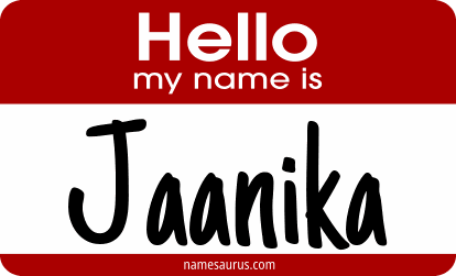 Hello my name is Jaanika png download
