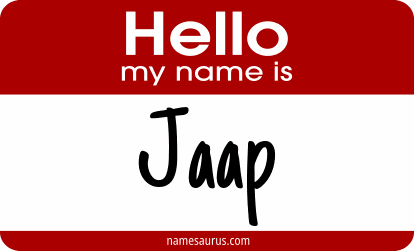 Hello my name is Jaap png download