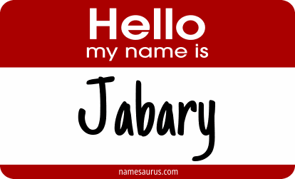 Hello my name is Jabary png download