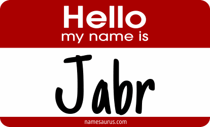 Hello my name is Jabr png download