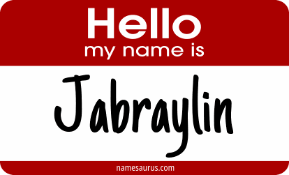 Hello my name is Jabraylin png download