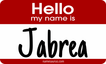 Hello my name is Jabrea png download
