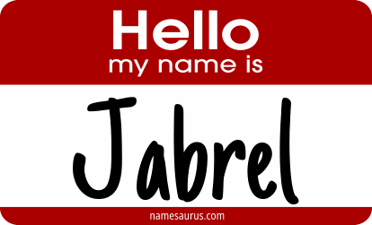 Hello my name is Jabrel png download