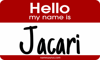 Hello my name is Jacari png download