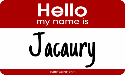Hello my name is Jacaury png download