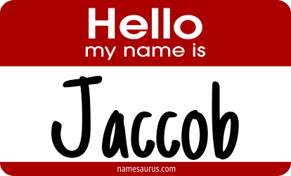 Hello my name is Jaccob png download
