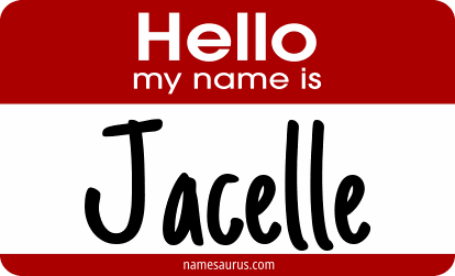 Hello my name is Jacelle png download
