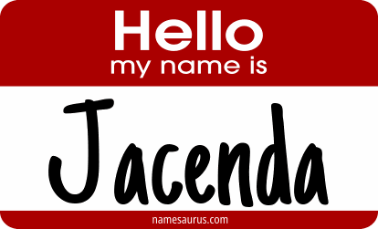 Hello my name is Jacenda png download