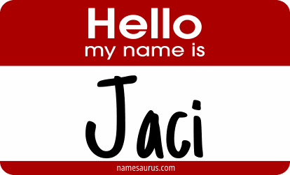 Hello my name is Jaci png download