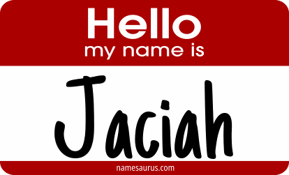 Hello my name is Jaciah png download