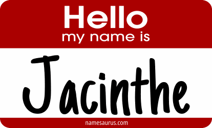 Hello my name is Jacinthe png download