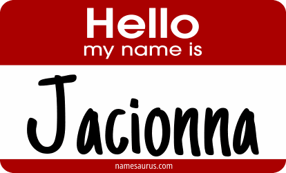 Hello my name is Jacionna png download