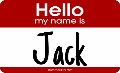 Hello my name is Jack png download