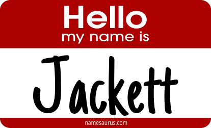 Hello my name is Jackett png download