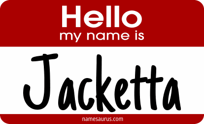 Hello my name is Jacketta png download