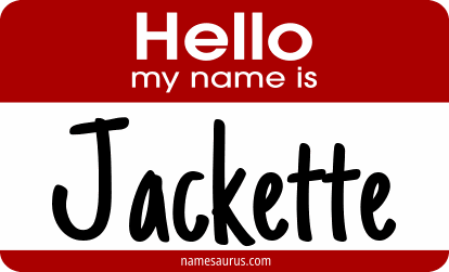 Hello my name is Jackette png download
