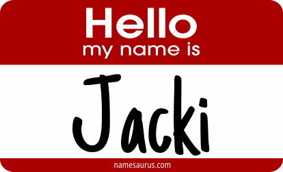 Hello my name is Jacki png download