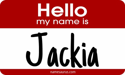 Hello my name is Jackia png download