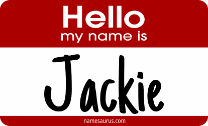 Hello my name is Jackie png download