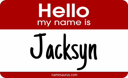 Hello my name is Jacksyn png download