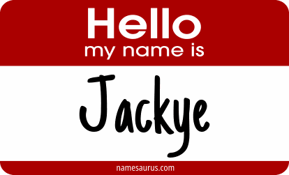 Hello my name is Jackye png download