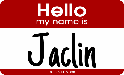 Hello my name is Jaclin png download
