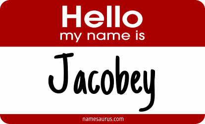 Hello my name is Jacobey png download