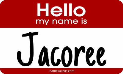 Hello my name is Jacoree png download