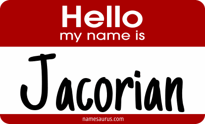 Hello my name is Jacorian png download