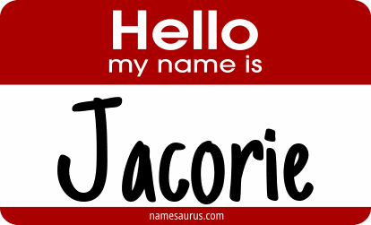 Hello my name is Jacorie png download
