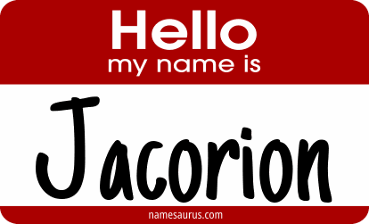 Hello my name is Jacorion png download