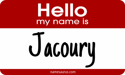 Hello my name is Jacoury png download