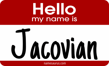 Hello my name is Jacovian png download