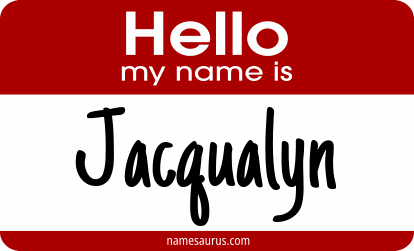 Hello my name is Jacqualyn png download