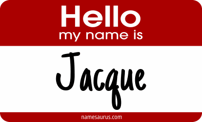 Hello my name is Jacque png download