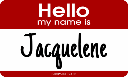 Hello my name is Jacquelene png download