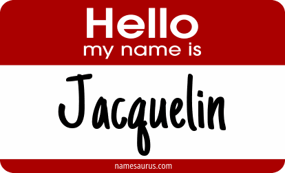 Hello my name is Jacquelin png download