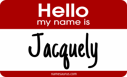 Hello my name is Jacquely png download