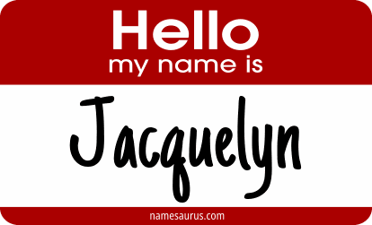 Hello my name is Jacquelyn png download