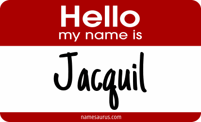 Hello my name is Jacquil png download