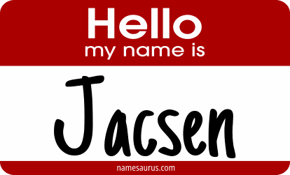 Hello my name is Jacsen png download