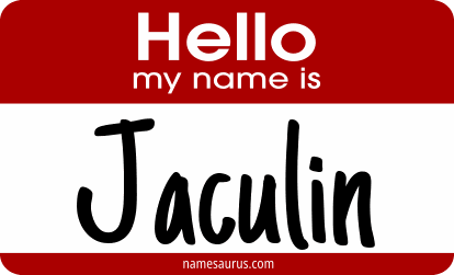 Hello my name is Jaculin png download