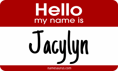 Hello my name is Jacylyn png download