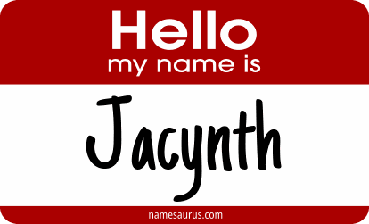 Hello my name is Jacynth png download