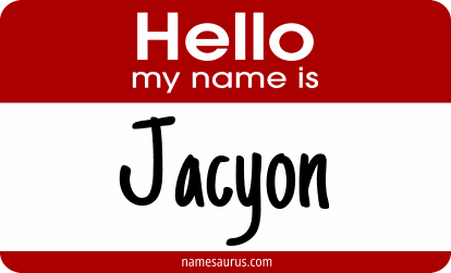 Hello my name is Jacyon png download