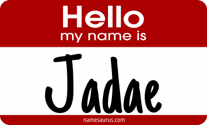 Hello my name is Jadae png download